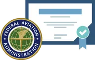Cuenta con la aprobación de la Administración Federal de Aviación (FAA)