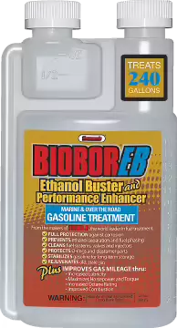 BioborEB: Tratamiento de etanol de gasolina y potenciador del rendimiento. Mejora la calidad y estabilidad del etanol en la gasolina, protegiendo el sistema de combustible y optimizando el rendimiento del motor. Descubre cómo este aditivo innovador impulsa la eficiencia y potencia de tu vehículo