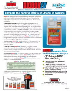 BioborEB Ethanol Buster Specification Sheets PDF